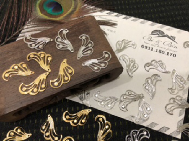 15 Cánh Chim Nhỏ Làm Trang Sức 26*14mm - PK114