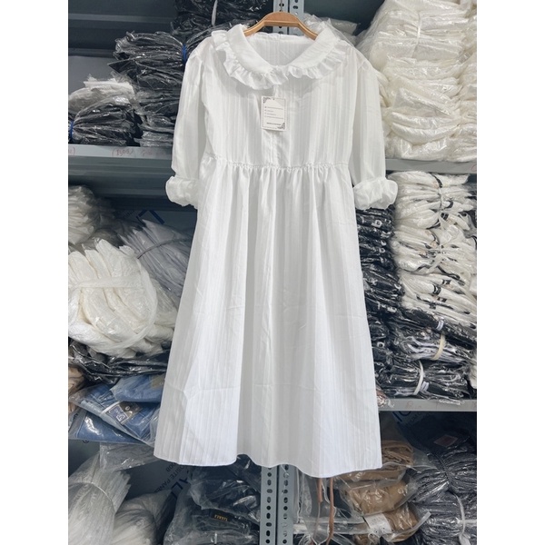 Váy đũi gân cổ bèo TC6