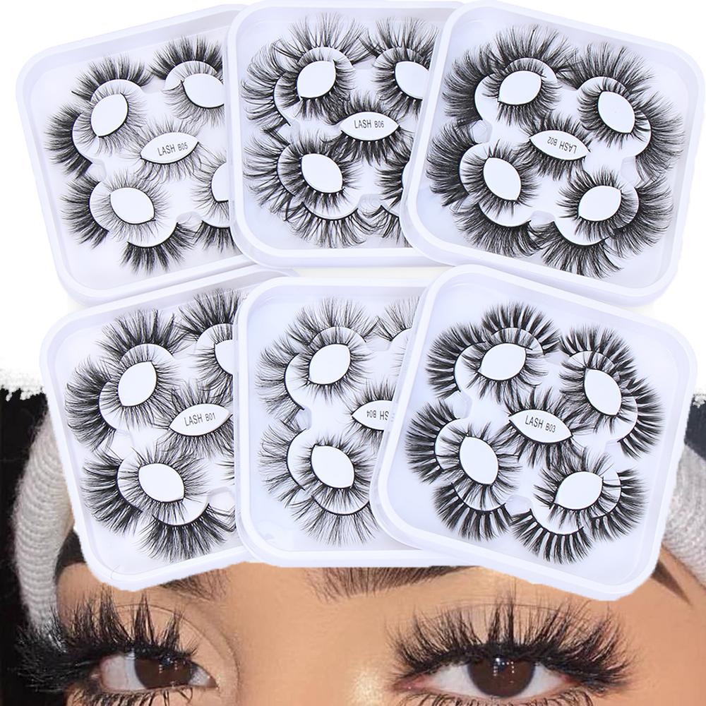 Bộ 9 Cặp Lông Mi Giả SKONHED Tái Sử Dụng Được