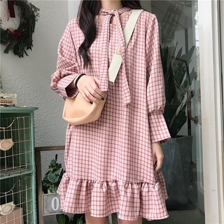Đầm suông kẻ ms15-đ