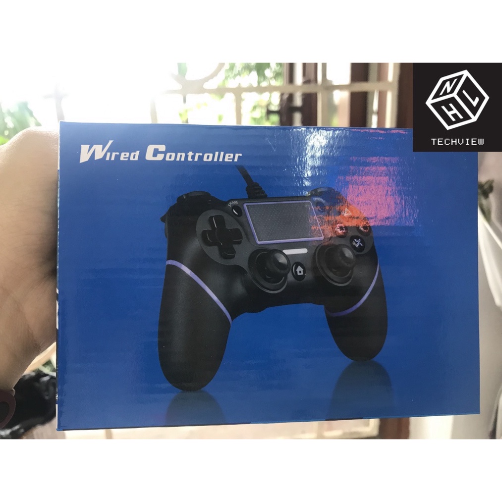 Tay cầm chơi game KP PS4 cho PC/ PS4/ Android hỗ trợ game F04 / PS4Dây Dài 2M cho PC / PS4