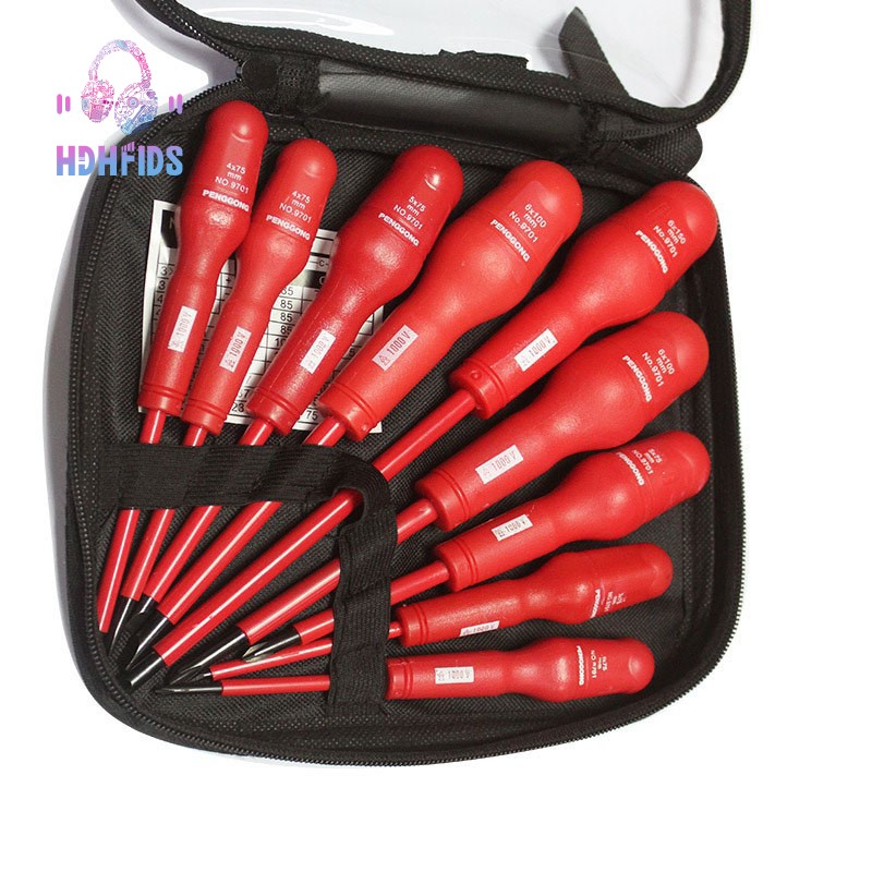 Bộ tua vít Phillips mini cầm tay và phụ kiện đi kèm