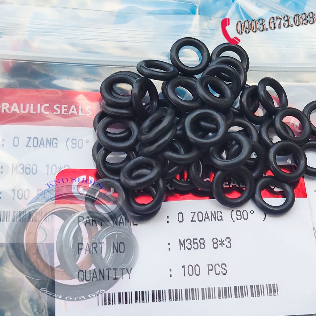 Ron  cao su thủy lực,vòng đệm cao su Oring dành cho kích  thủy lực | KND Shops