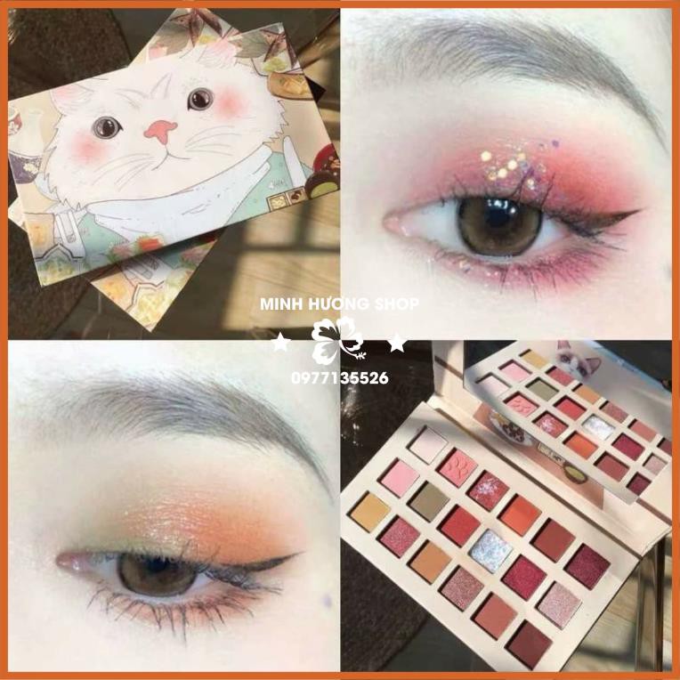 Bảng Phấn Mắt MUGE LEEN 18 Màu Cao Cấp