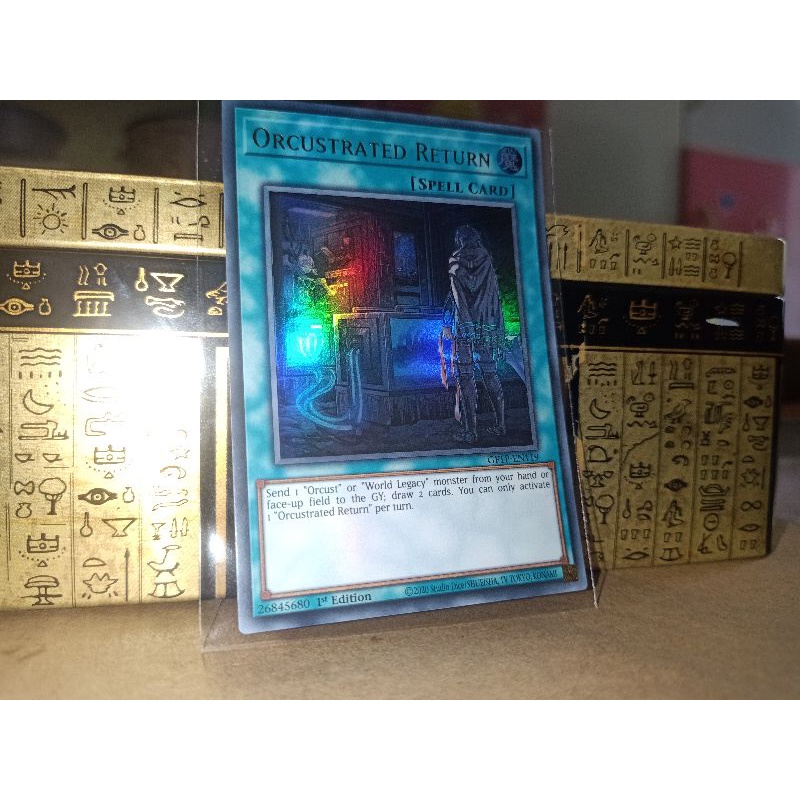 thẻ bài: Orcustrated Return - GFTP-EN119 - Ultra Rare 1st Edition