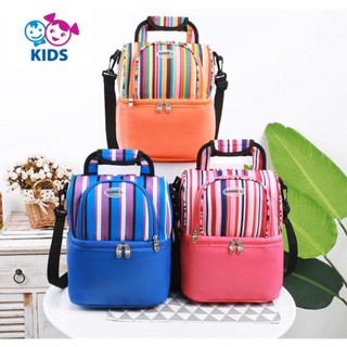Balo bỉm sữa giữ lạnh sữa mẹ Sannea 2 ngăn 9L kèm đá khô