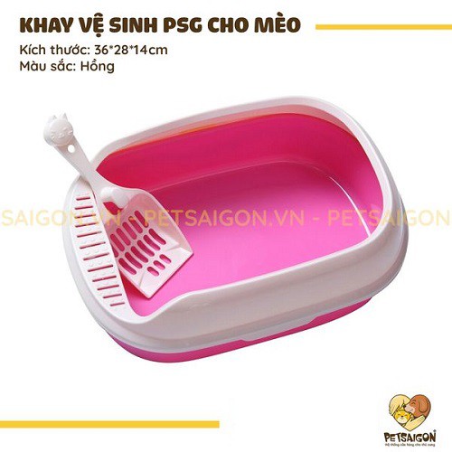 KHAY VỆ SINH MÈO PSG 36*28*14CM