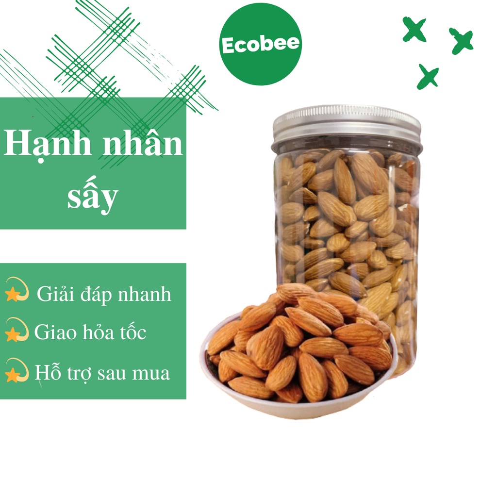 Hạnh nhân sấy ăn liền thơm ngon Ecobee