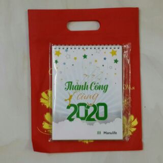 Lịch bàn Manulife 2020