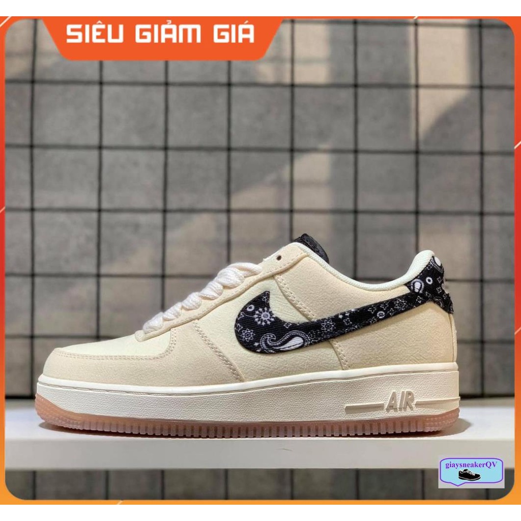 (FULLBOX + SALE) Giày thể thao Air Force 1 Low Paisley Swoosh bao chất, giá sinh viên dành cho nam nữ, cặp đôi