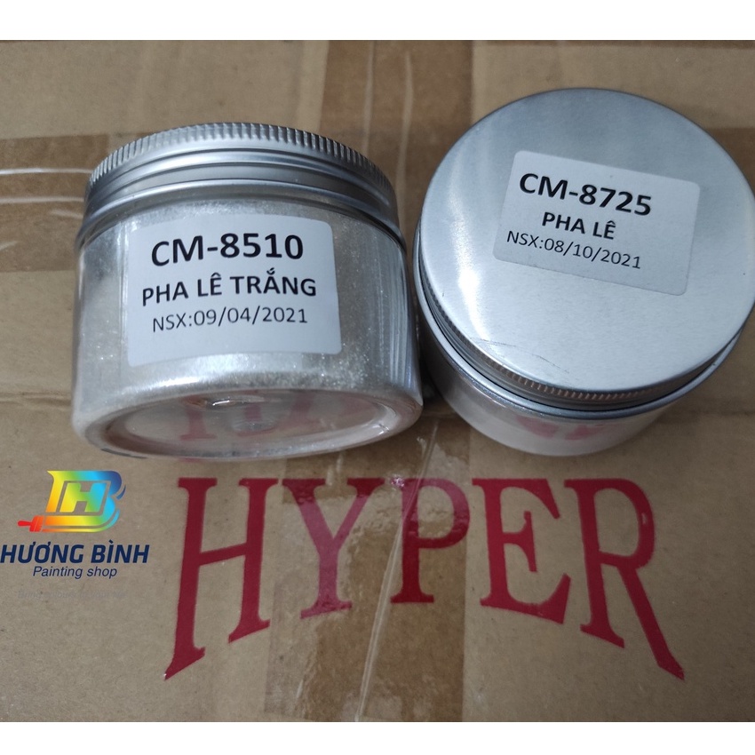 Bột nhũ Camay Pha Lê Hyper (50gr) (có 2 phân loại: Nhũ Pha Lê Trắng và Nhũ Pha Lê Ánh Xanh 8725)