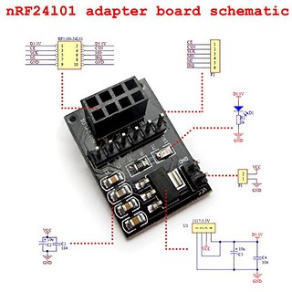 Mạch chuyển nguồn cho module NRF24L01