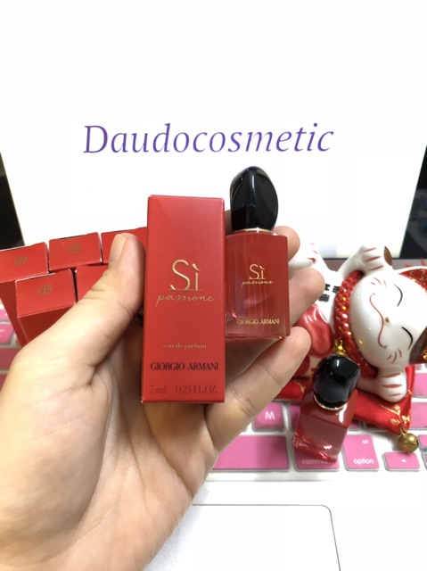 [Mã 1512FMCGSALE1 giảm 10% đơn 250K] [ mini ] Nước hoa Giorgio Armani Sì Passione Si Passione EDP 7ml | BigBuy360 - bigbuy360.vn
