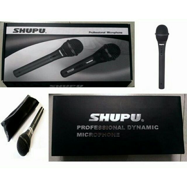 Micro Shupu SM-959, Míc hát Karaoke Có Dây Chuyên Nghiệp Độ Nhạy Cao Dùng Cho Gia Đình Và Quán Karaoke