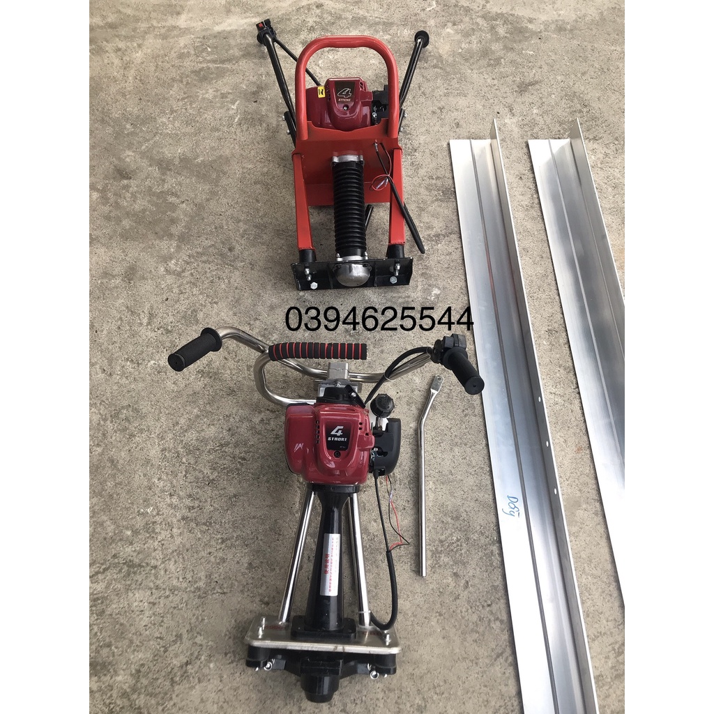 [LOẠI 1] Máy đầm thước 2M bê tông Honda Gx35 Khung inox và sắt( Cam kết hàng đẹp, bảo hành 6 tháng)
