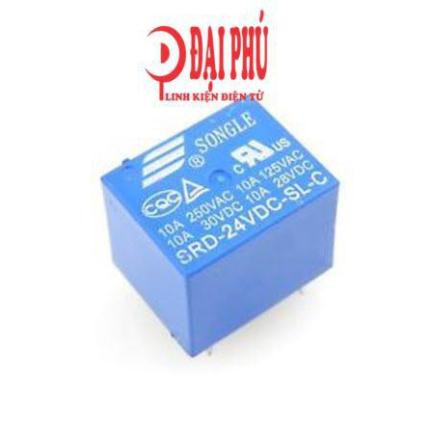 Relay Songle 5V 6V 9V 12v 24v (giá 2pcs) Rơ le Songle 5V 6V 9V 12v 24v