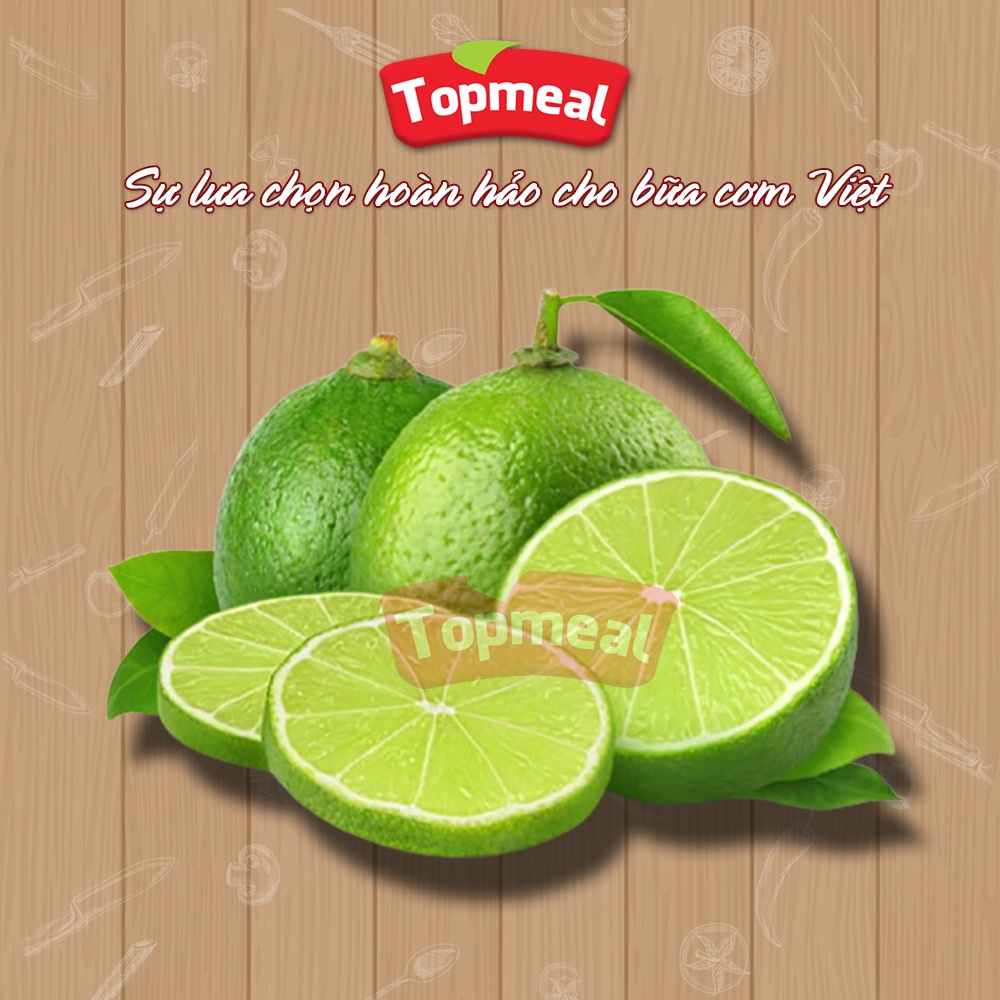 HCM - Chanh không hạt nguyên trái Topmeal  -