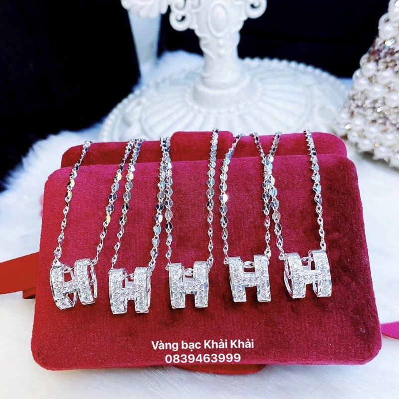 Dây chuyền nữ bạc S925 dày dặn , sáng bóng - Vàng bạc Khải Khải