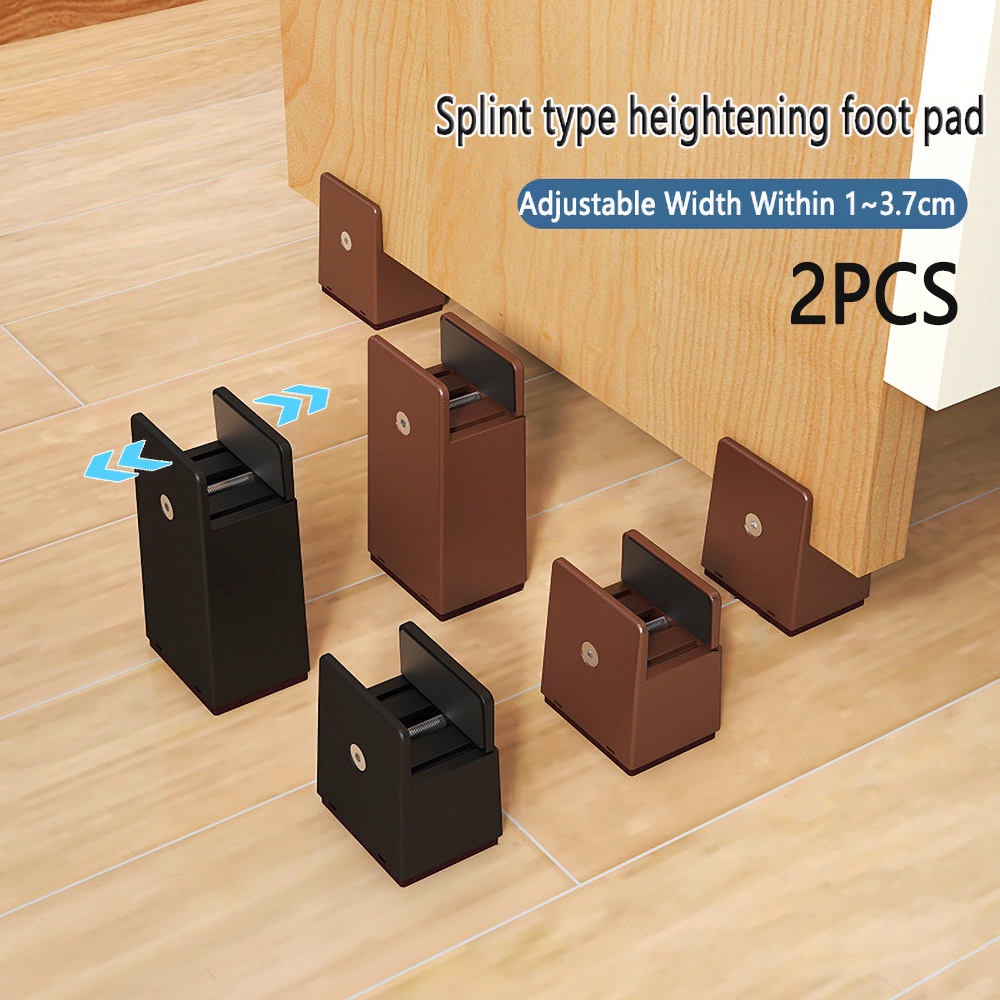 2 gói loại nẹp có thể điều chỉnh bàn đệm tăng cường chân Bàn