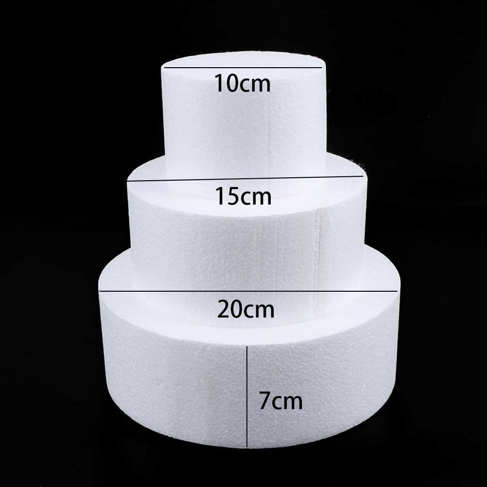Khuân Xốp Cao 7cm Cắm Hoa Sáp Hoa Giả Trang Trí Phòng Tiệc Tráp Ăn Hỏi Làm Bánh Kem Đa Dạng Mẫu Mã Thích Hợp Decor DIY