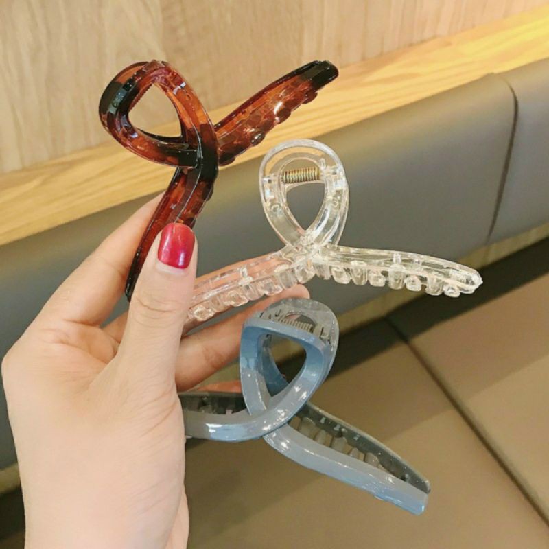 Kẹp Chéo Kiểu Dáng Đơn Giản Phong Cách Hàn Quốc Cho Tóc Nữ