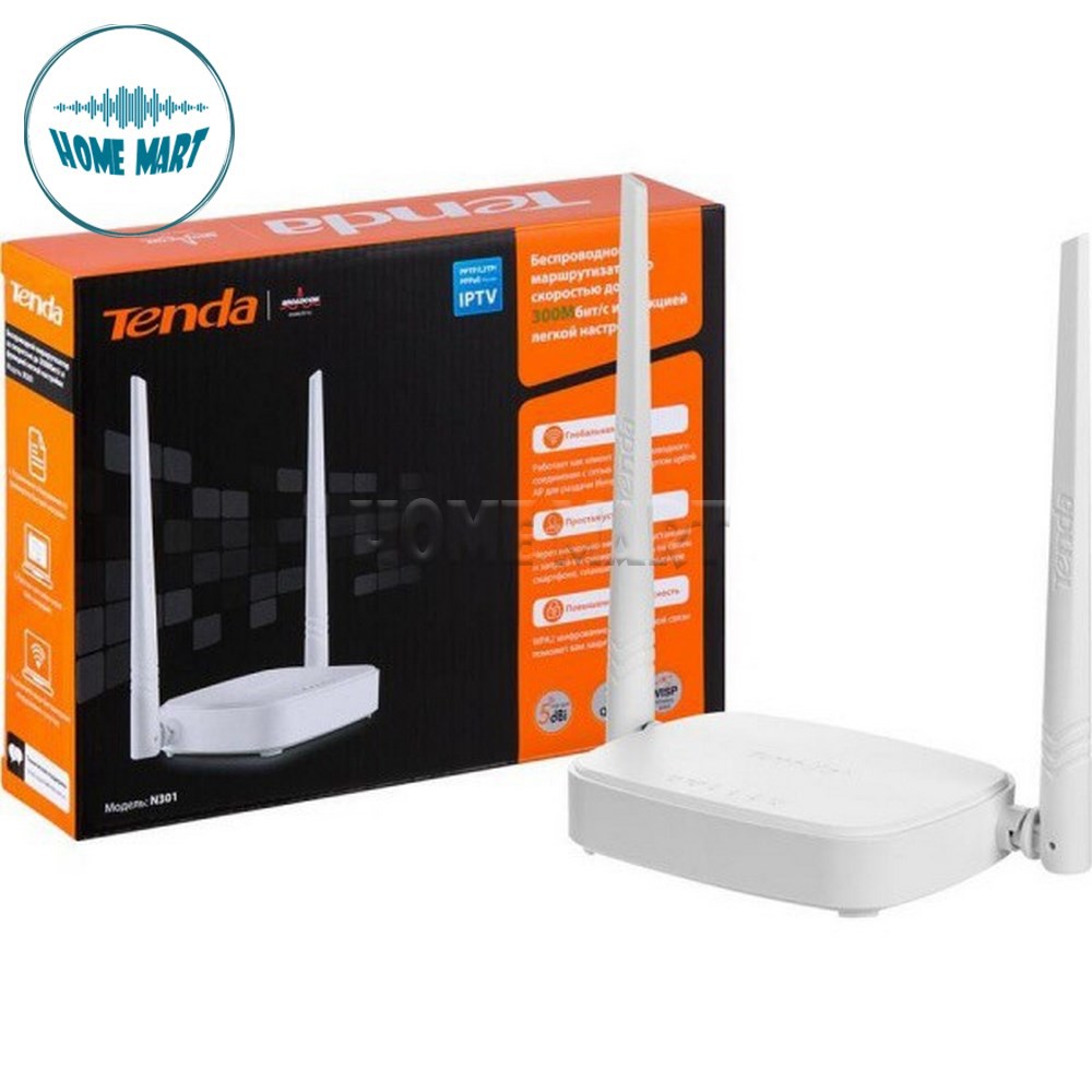 [FREESHIP 50K]_[Hàng chuẩn] Bộ phát sóng wifi 2 râu Tenda