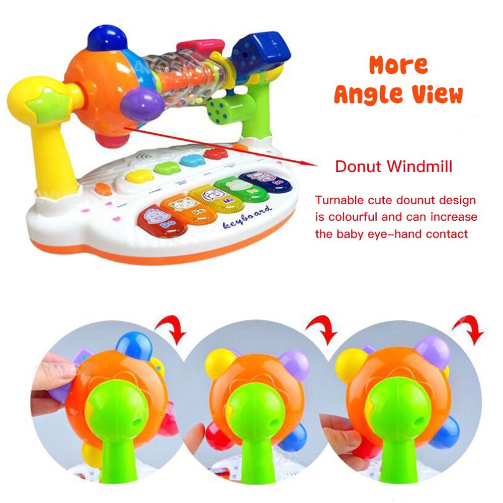 Baby Infant Toddler Musical Piano Toys Intelligence Developmental Toys