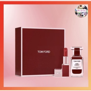 Set Son Môi Tom Ford TF Lost Cherry Nước Hoa 50ml phiên bản giới hạn , Nước Hoa Tom Ford , Son Tom Ford