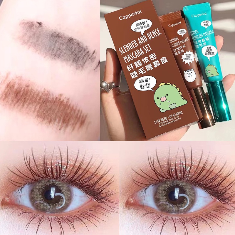 Mascara Chống Thấm Nước Không Dễ Nhòe Lâu Trôi Chuốt Cong Mi Tự Nhiên