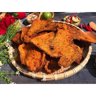 KHÔ BÒ GIÒN HỒNG NGỰ HŨ 250G