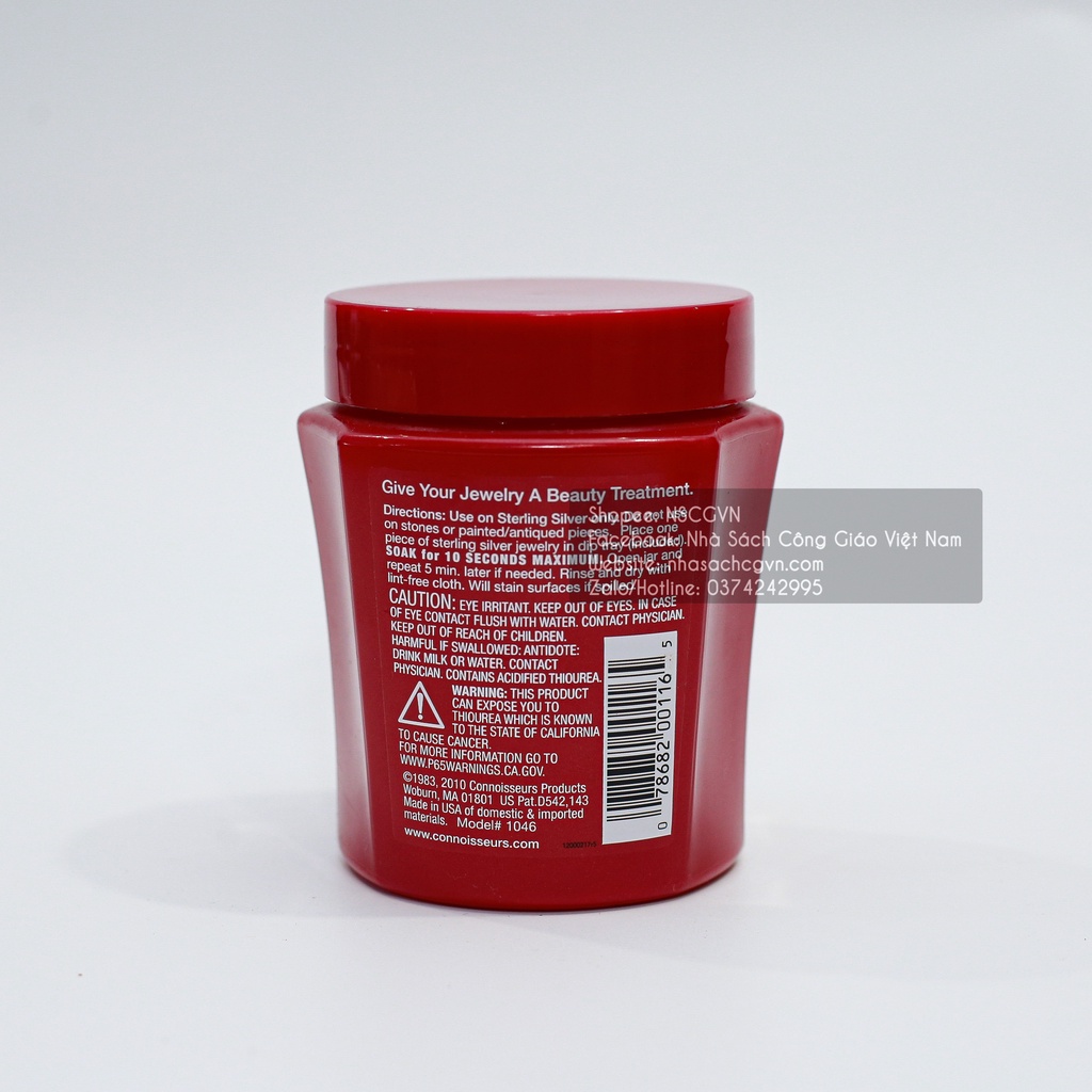 Nước rửa bạc, làm sáng vàng bạc đơn giản tại nhà 236ml NS101