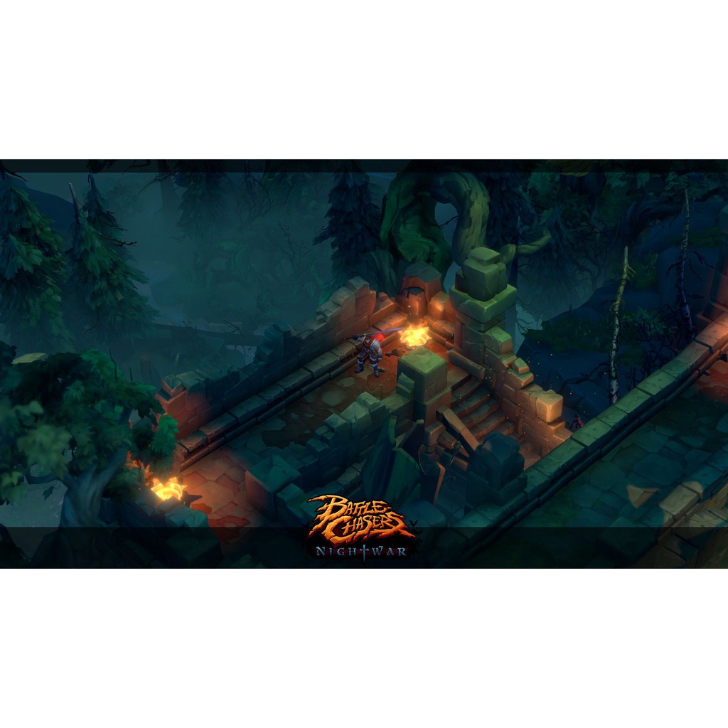 Đĩa game Ps4 Battle Chasers Night War