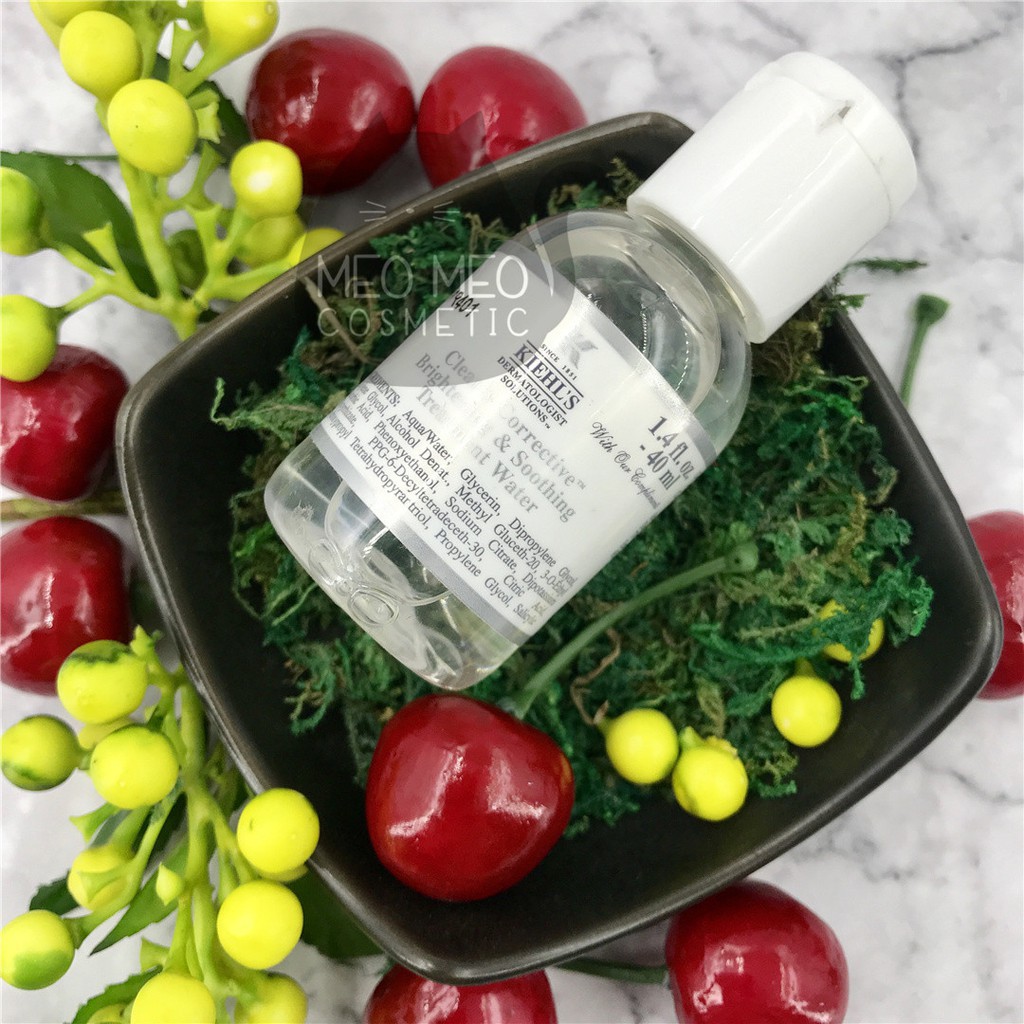 Kiehl’s Nước Thần Trắng Da Clearly Corrective Brightening & Soothing Treatment Water 40ml- Cam Kết Chính Hãng