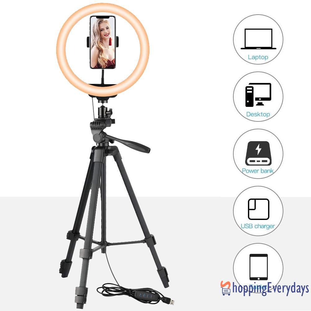 Đèn Led Dạng Vòng Hỗ Trợ Chụp Ảnh Selfie