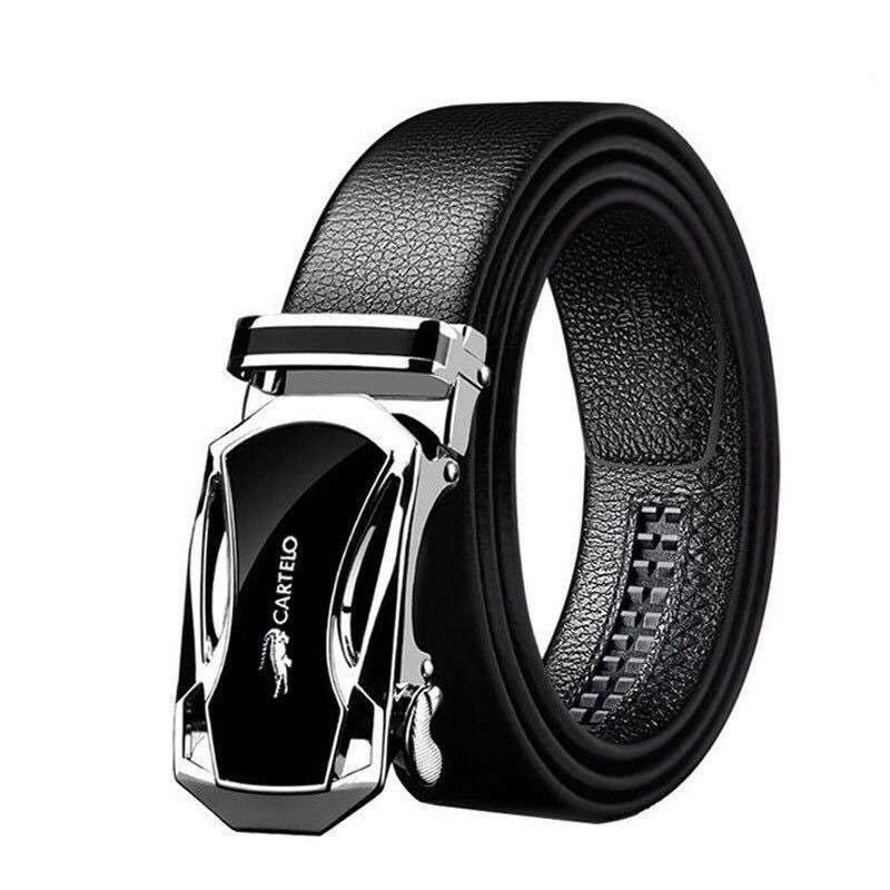 CARTIER Thắt Lưng Da Cá Sấu Sang Trọng Cho Nam
