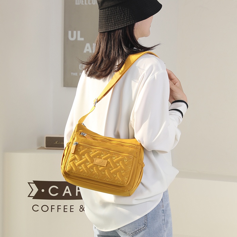 Túi Xách Nữ Túi Đeo Chéo Nylon Chống Nước Thời Trang Hàn Quốc Dành Cho Nữ