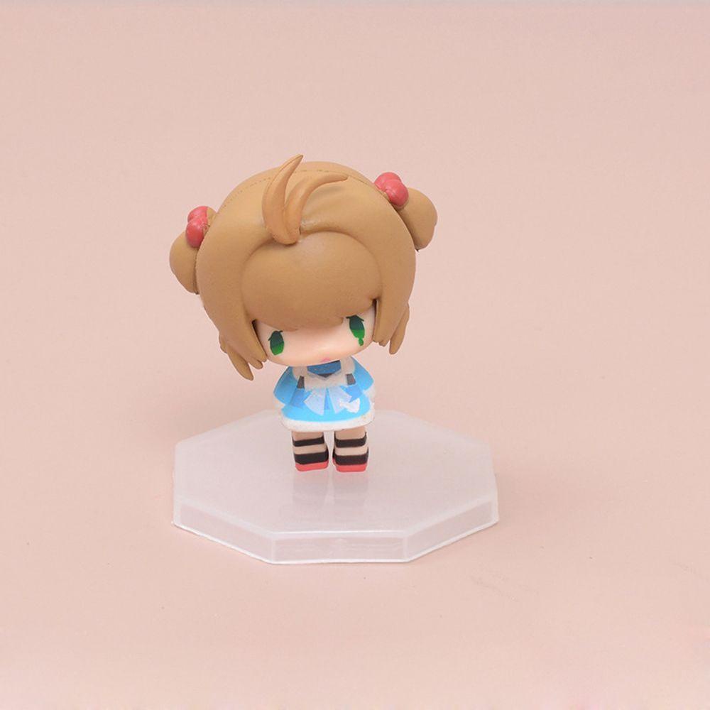 IVORY Mô Hình Búp Bê Thủ Lĩnh Thẻ Bài Sakura Dễ Thương Dùng Trang Trí Bàn Làm Việc