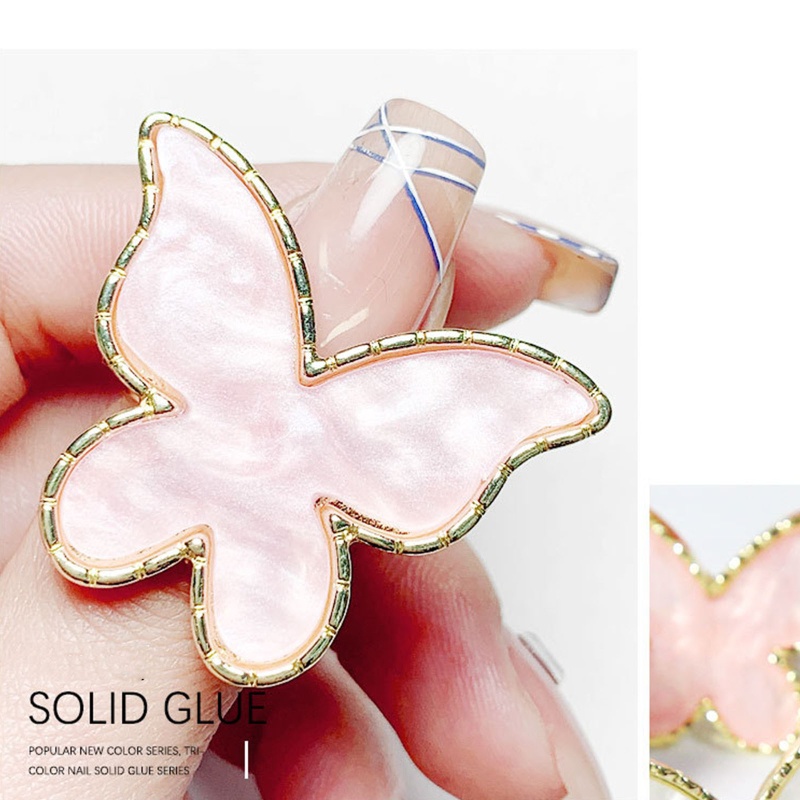 Bảng Màu Vẽ Móng Nghệ Thuật Bằng Nhựa Resin Kèm Nhẫn Có Thể Điều Chỉnh