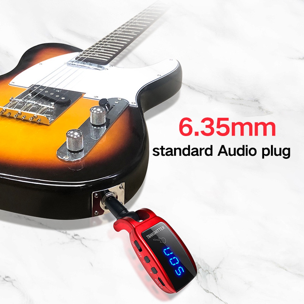 Bộ Truyền Nhận Tín Hiệu Không Dây UHF 2.4G Cho Đàn Guitar Điện