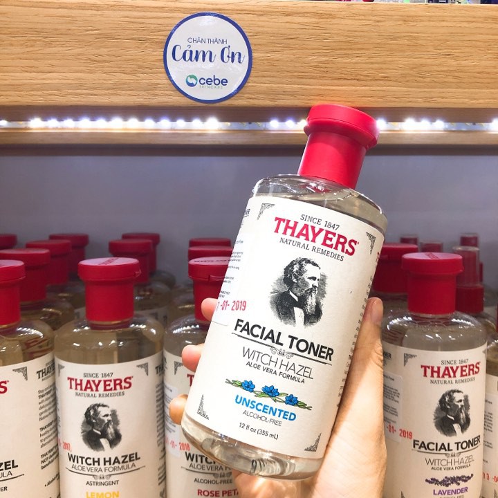 Nước hoa hồng Thayers Unscented Facial Toner (355mL) | BigBuy360 - bigbuy360.vn