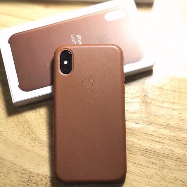 Ốp da LEATHER chính hãng Apple IP7p/X/XMAX