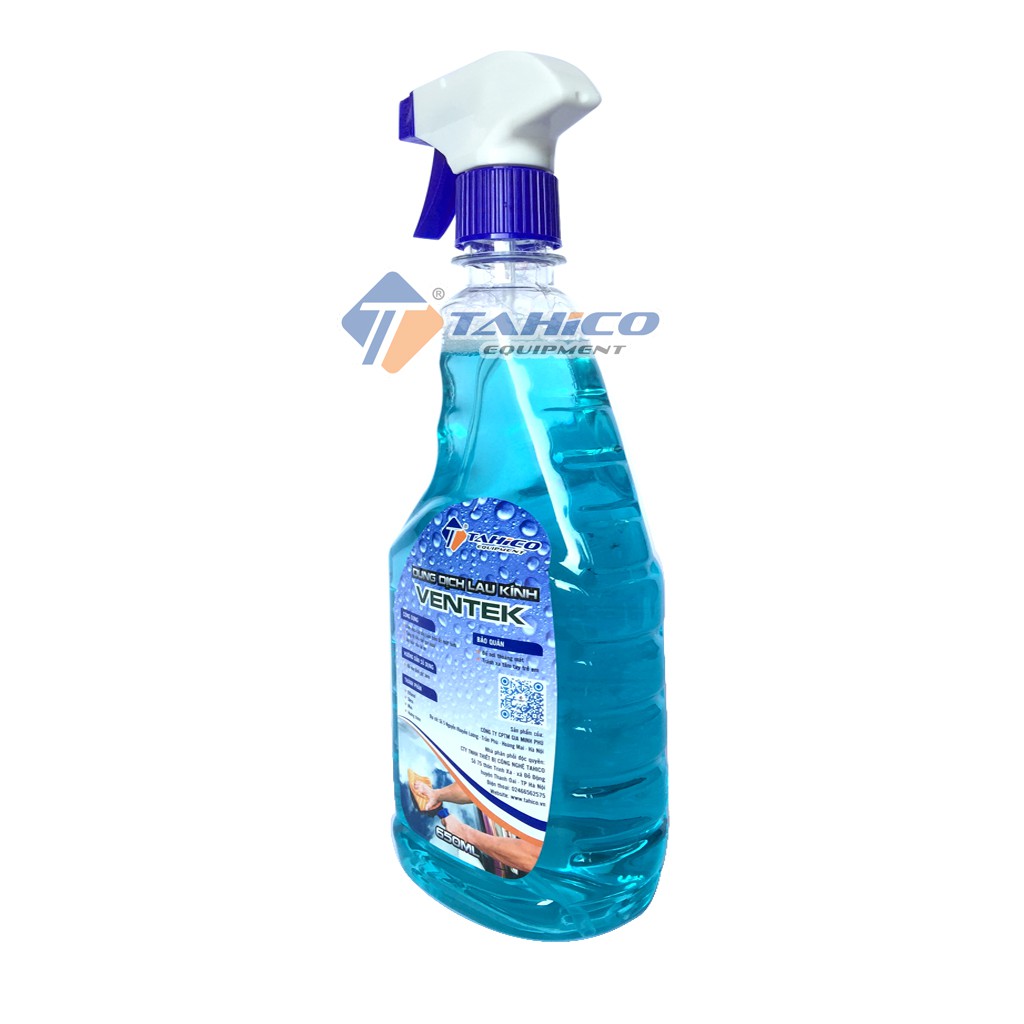 Nước lau, rửa kính ô tô Ventek 600ml