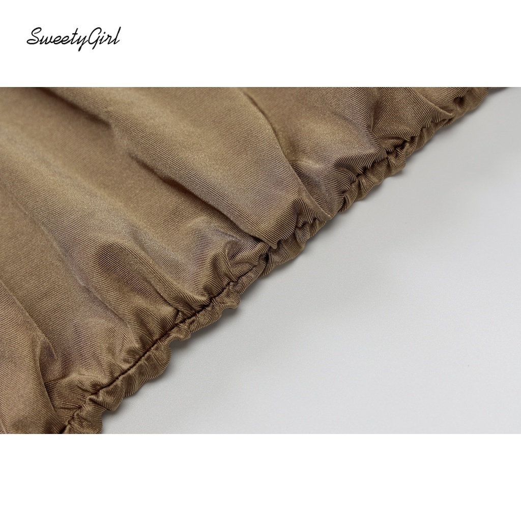 Đầm ôm không tay cổ tròn màu trơn thời trang sành điệu cho nữ