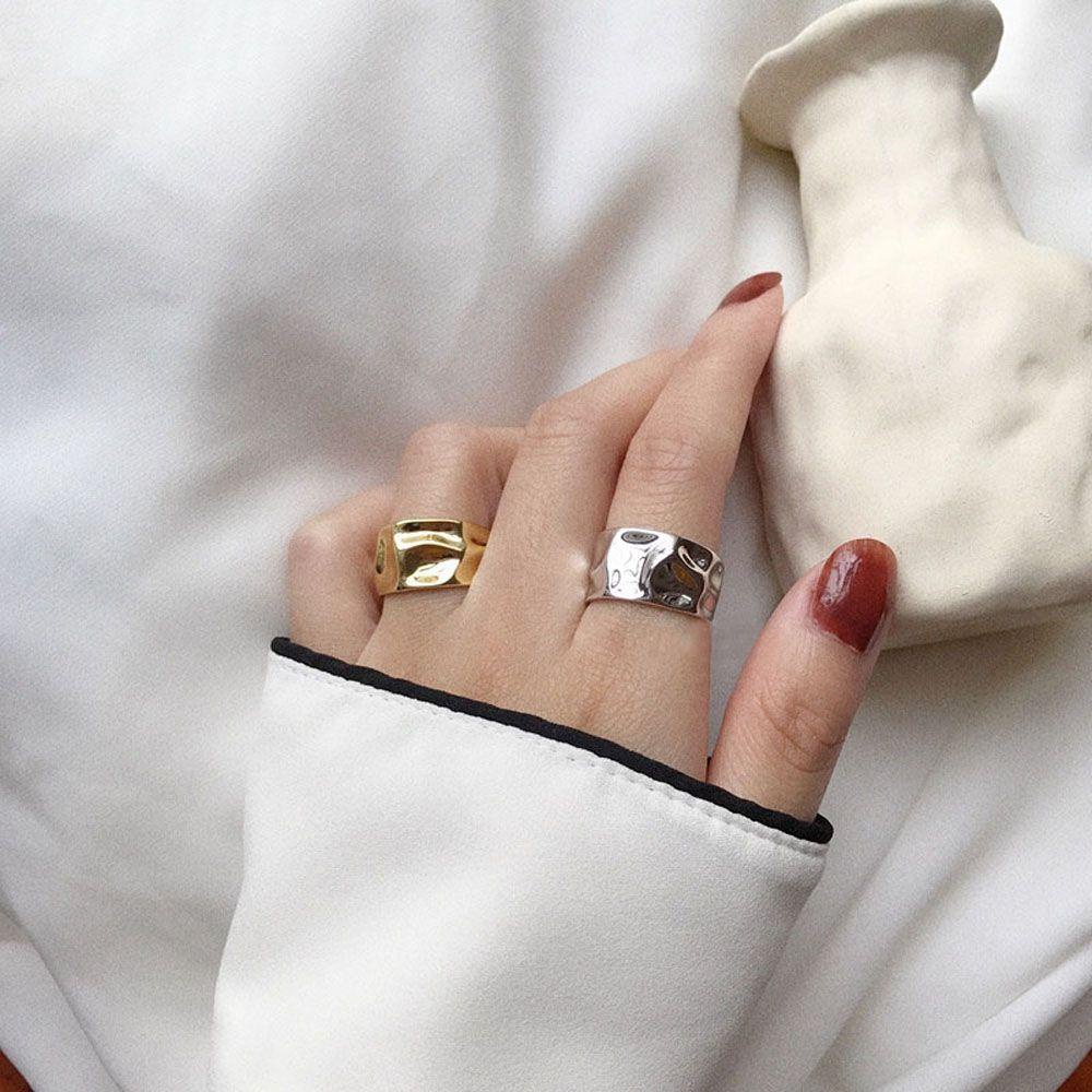 Nhẫn Đeo Ngón Tay Họa Tiết Trừu Tượng Thời Trang