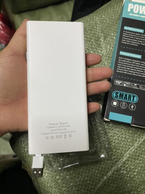 Sạc dự phòng Smart power bank 36000mAh