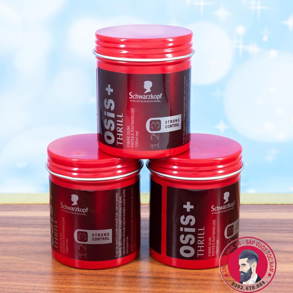 [ Chính Hãng Store ] Combo Sáp Vuốt Tóc Osis + Gôm Butterfly + Tặng lược Chaobao ( hoặc kính thời trang )