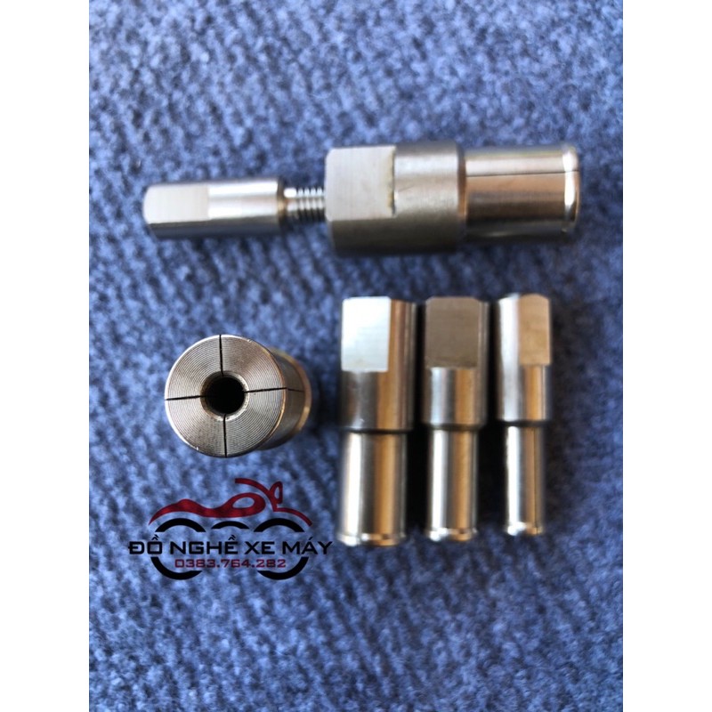 Cảo giật bạc đạn xe máy 6 đầu 100% Inox