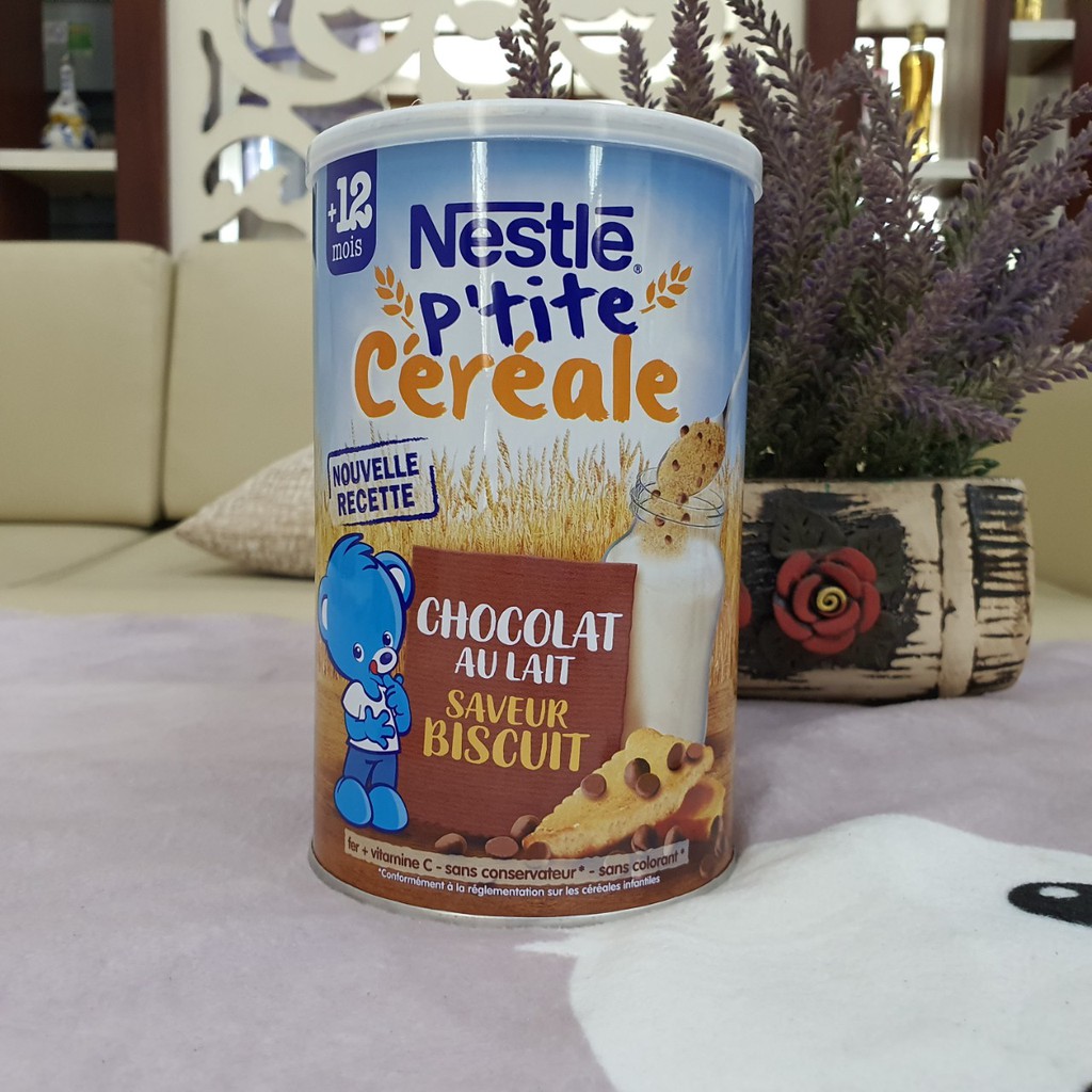 Bột ngũ cốc pha sữa Nestle, 6m+, 400gr