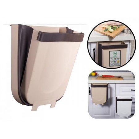 Thùng Rác Gấp Gọn Thông Minh Treo Cạnh Tủ Sau Xe Ô tô Tiện Lợi