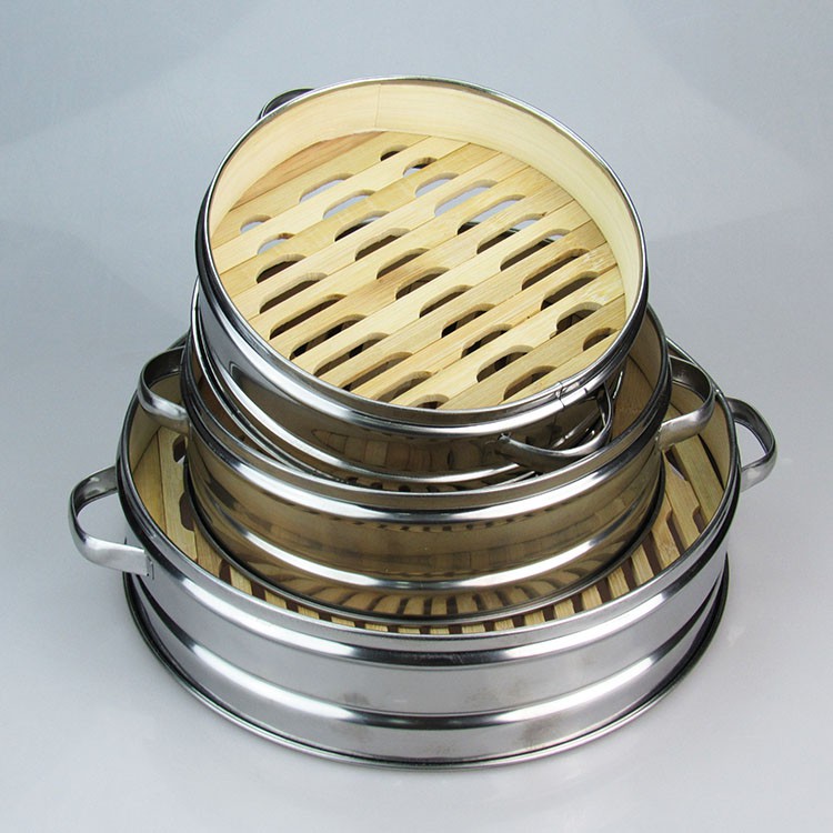 Khay tre hấp bánh bao bằng thép không gỉ chất lượng cao tiện dụng
